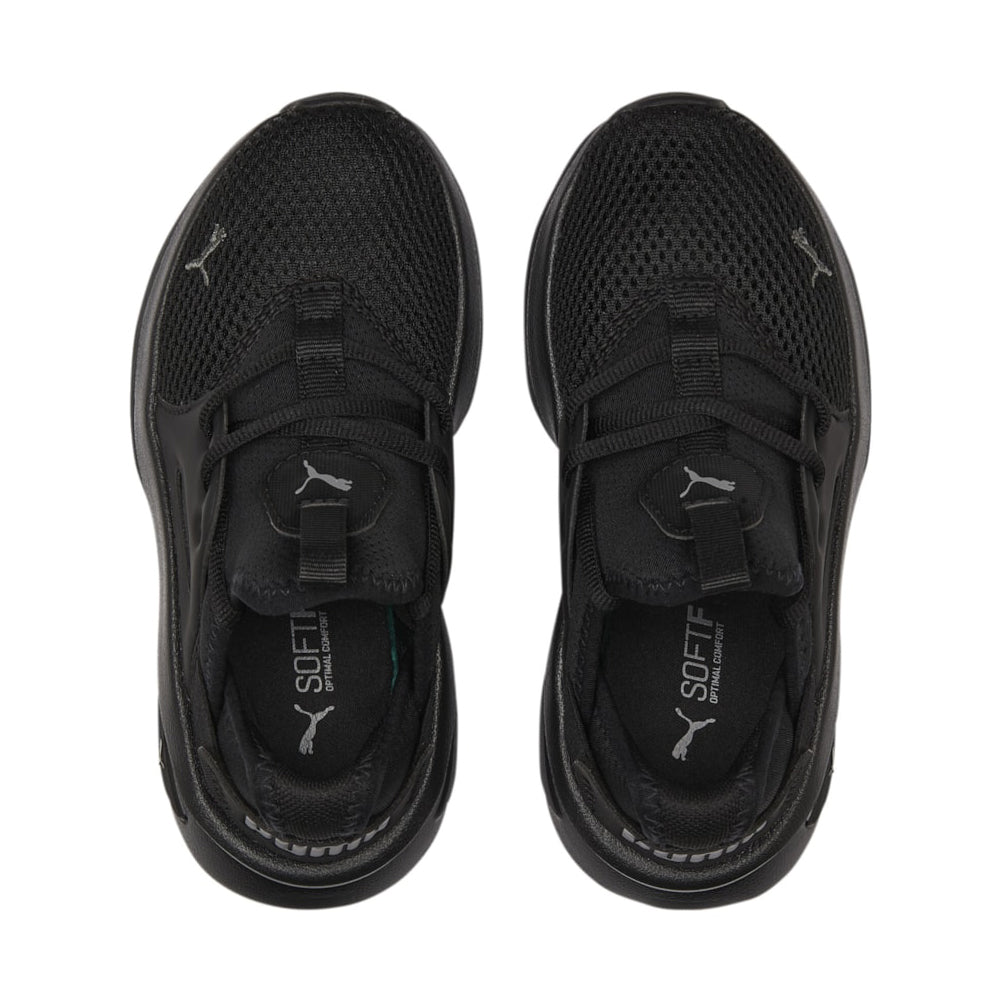 Scarpa Running Puma Soft Enzo Evo ps Bambino - Nero