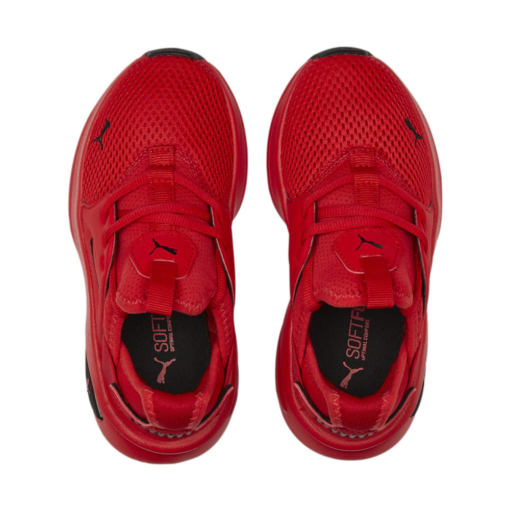 Scarpa Running Puma Soft Enzo Evo ps Bambino - Rosso