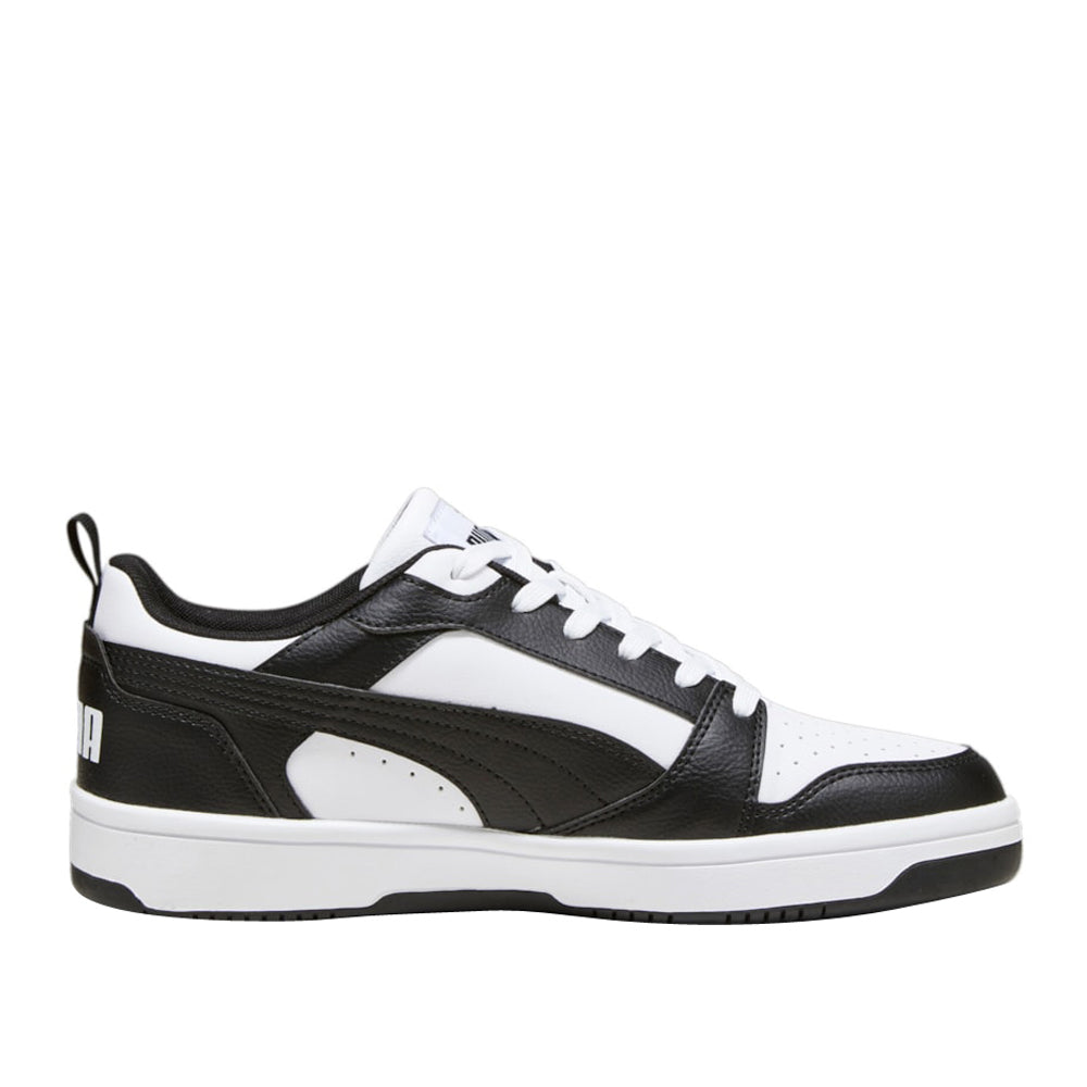 Sneakers Puma Rebound V6 Low Uomo - White- Black- White