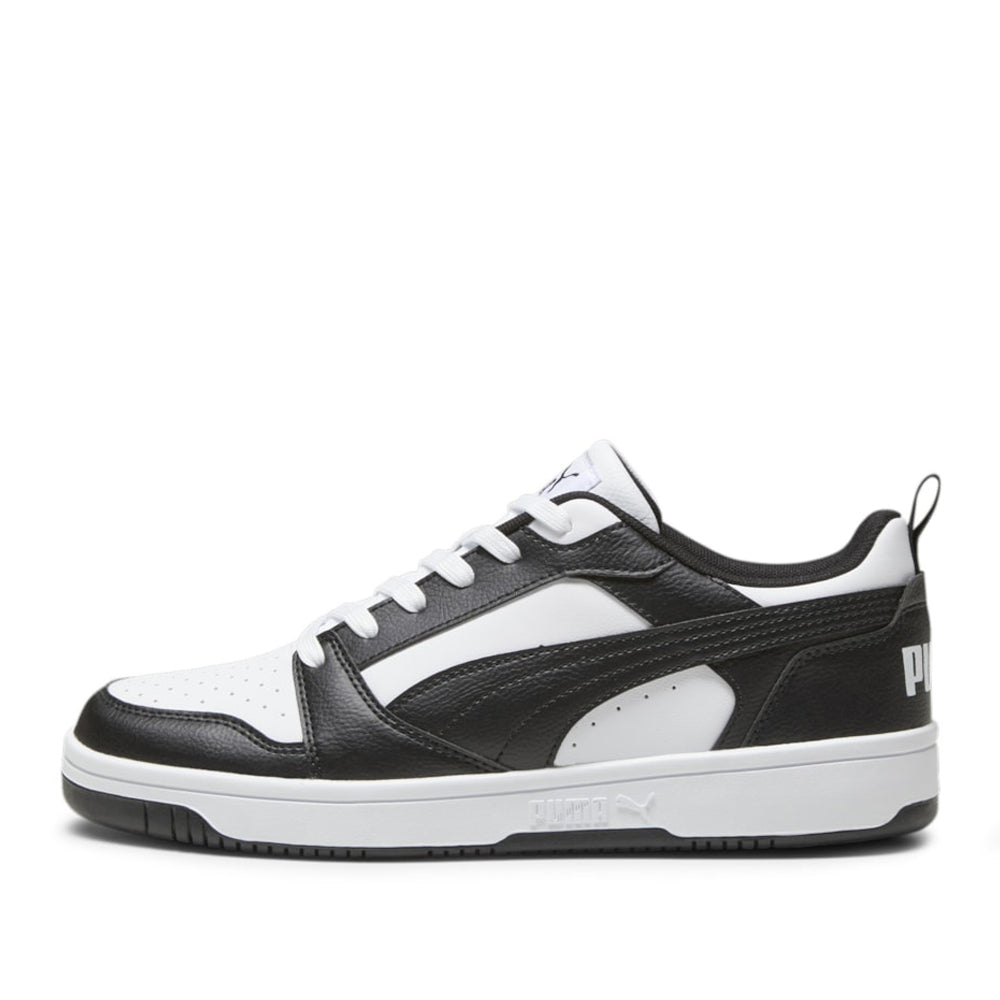 Sneakers Puma Rebound V6 Low Uomo - White- Black- White