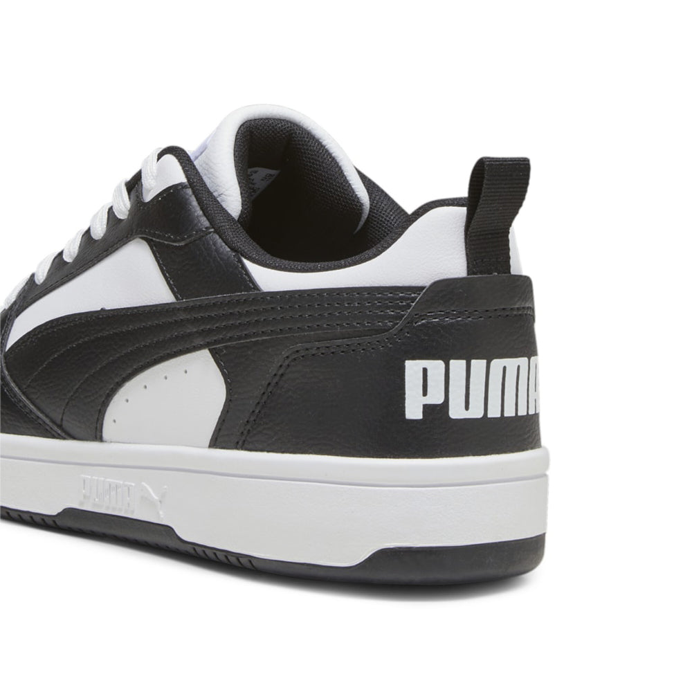 Sneakers Puma Rebound V6 Low Uomo - White- Black- White