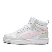 Sneakers Puma Rebound V6 Mid jr Bambino - Bianco