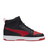 sneakers puma rebound v6 mid jr bambino nero 2578467