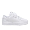 sneakers puma bambina white silver black 3247472