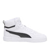 sneakers puma bambino white black gold 7783239