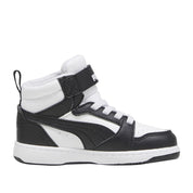 Sneakers Puma Bambino - White- Black-Shadow Gray