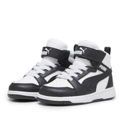 Sneakers Puma Bambino - White- Black-Shadow Gray