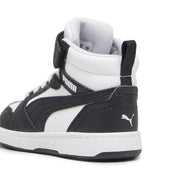 Sneakers Puma Bambino - White- Black-Shadow Gray