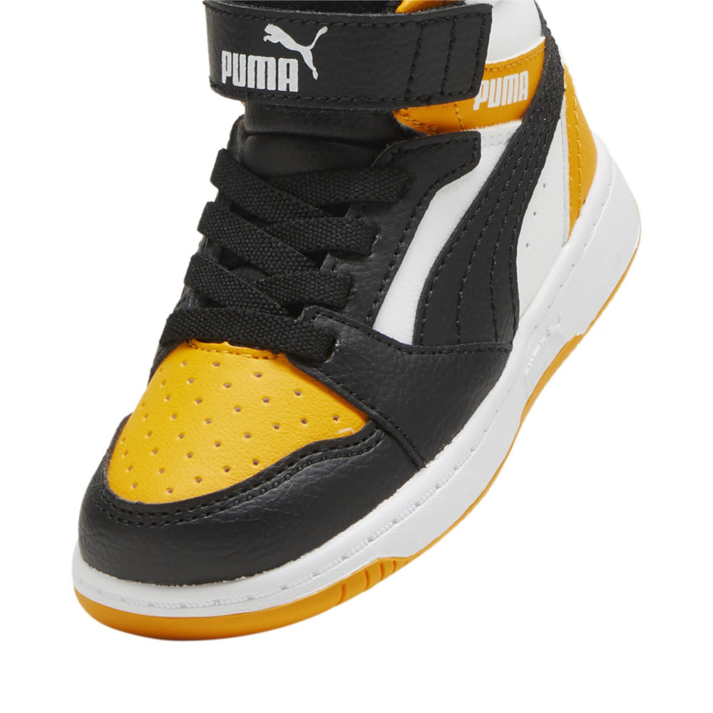 Sneakers Puma Rebound V6 Mid Ac+ Inf Bimbo - Bianco