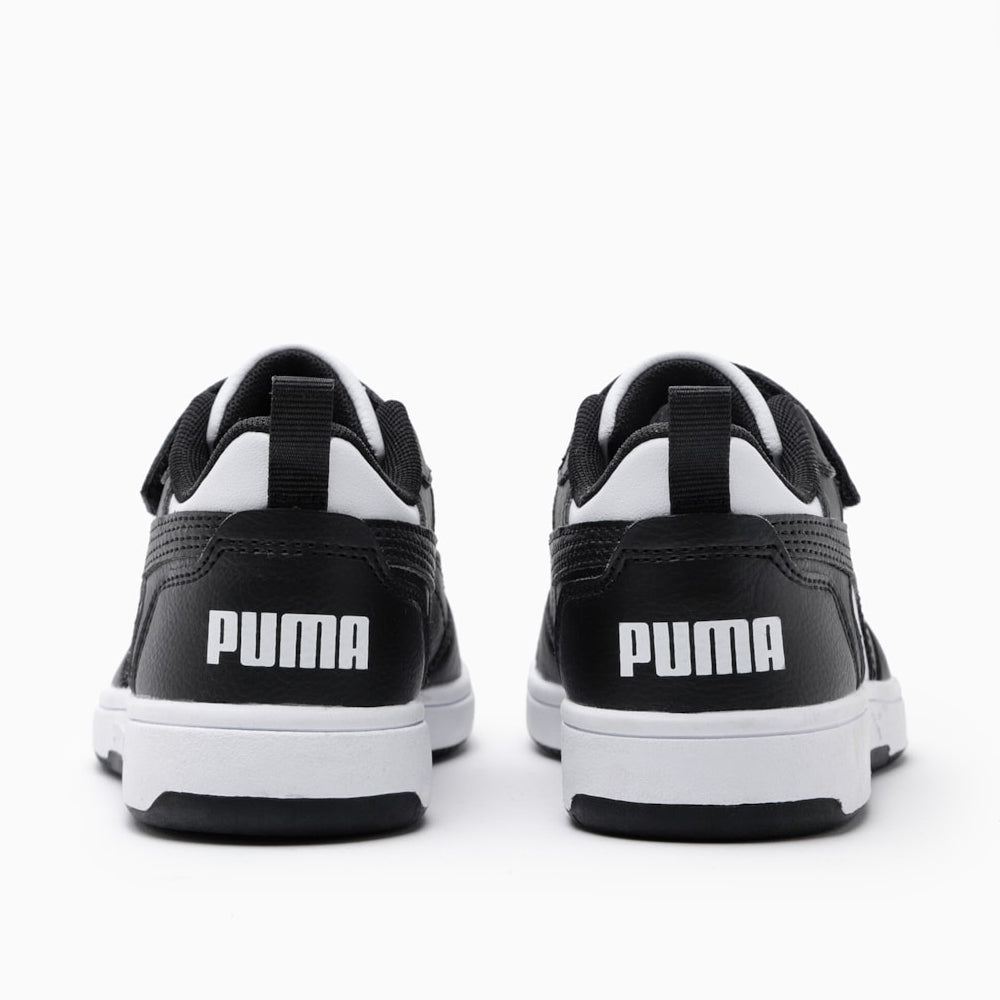 Sneakers Puma Rebound V6 Lo Ac ps Bambino - Bianco