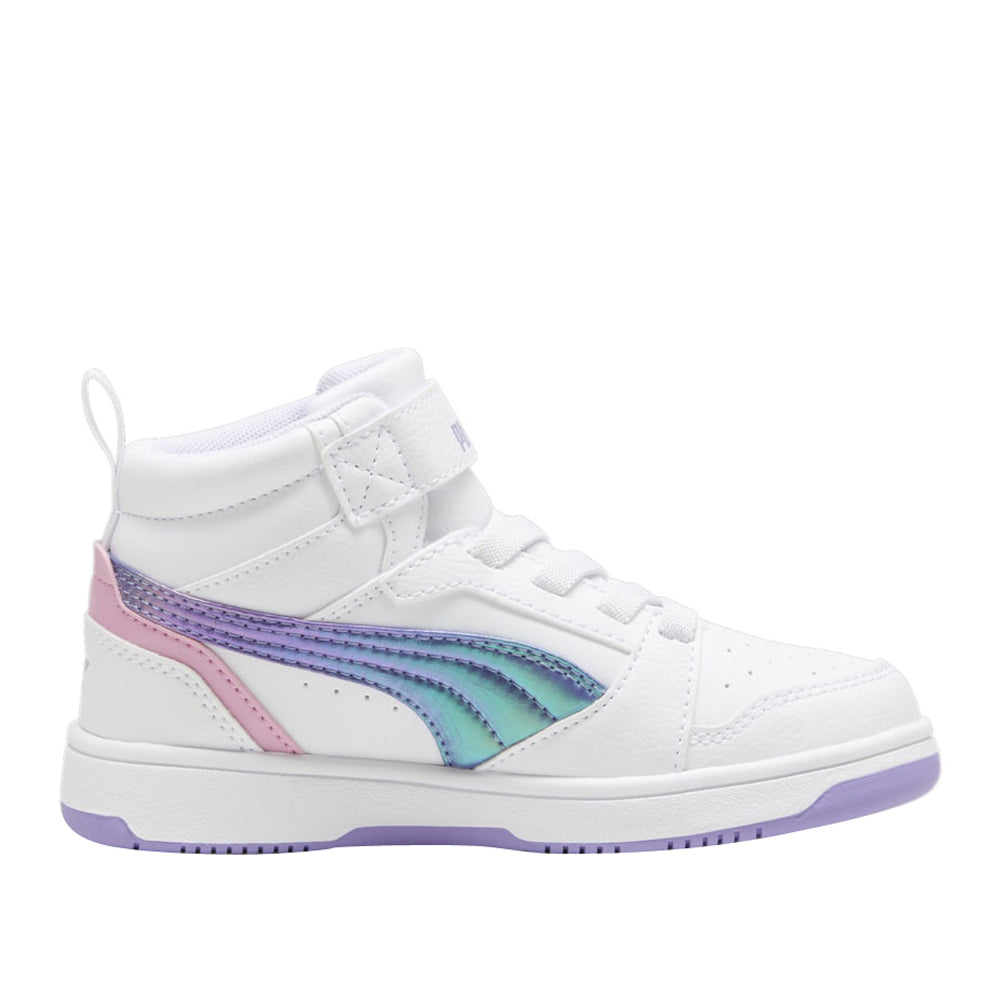 Sneakers Puma Rebound V6 Mid Bouncy Sky Ac+ ps Bambina - Bianco