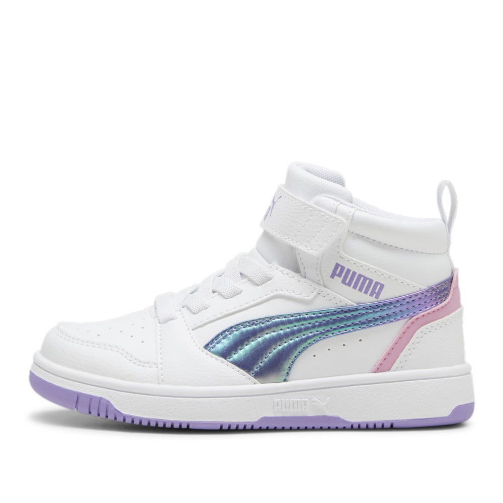 Sneakers Puma Rebound V6 Mid Bouncy Sky Ac+ ps Bambina - Bianco