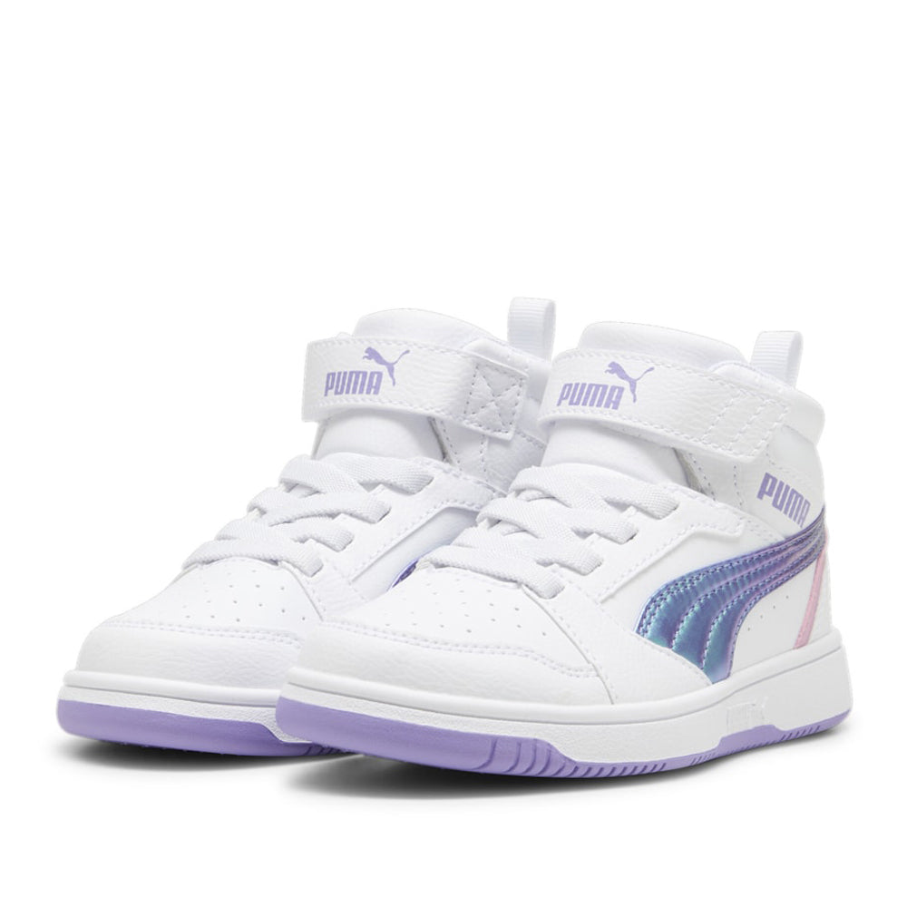 Sneakers Puma Rebound V6 Mid Bouncy Sky Ac+ ps Bambina - Bianco