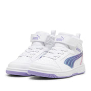 Sneakers Puma Rebound V6 Mid Bouncy Sky Ac+ ps Bambina - Bianco