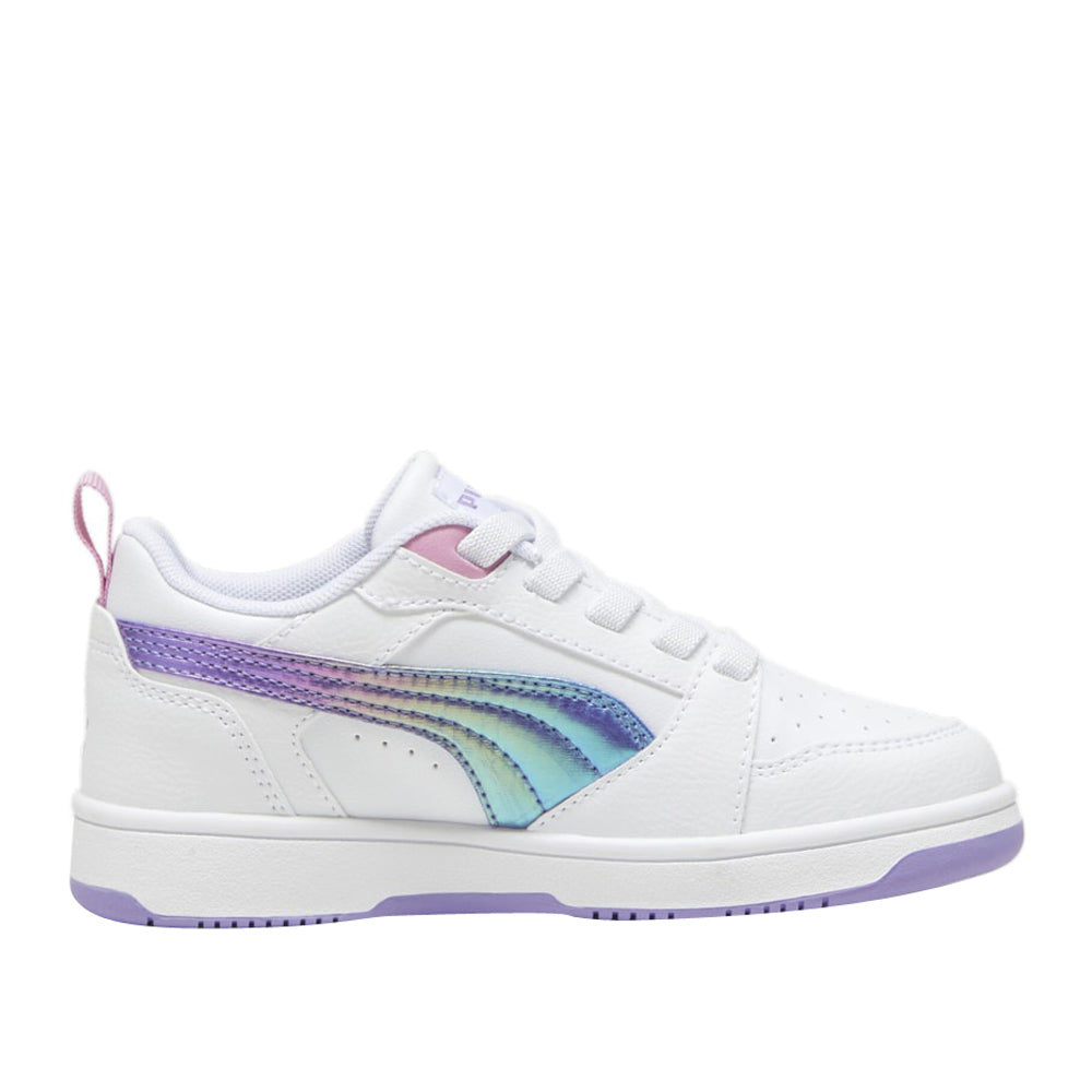 Sneakers Puma Rebound V6 Lo Bouncy Sky Ac ps Bambina - Bianco