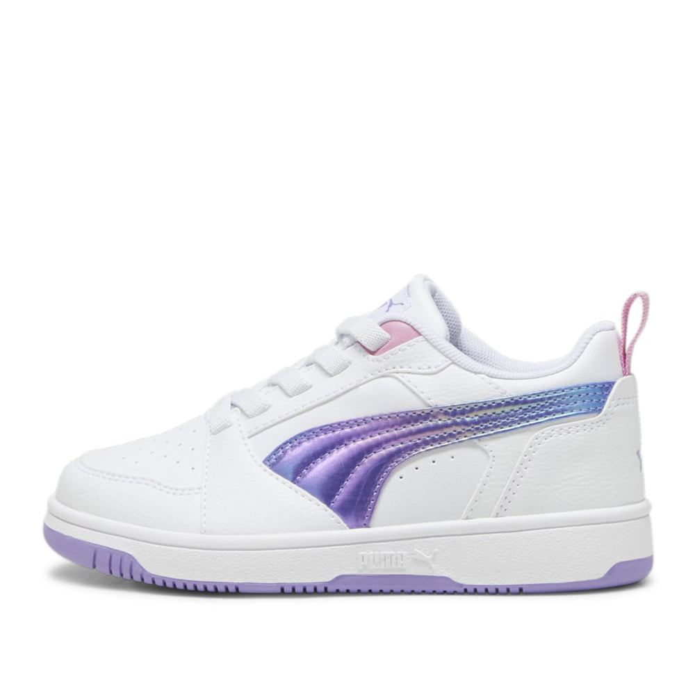 Sneakers Puma Rebound V6 Lo Bouncy Sky Ac ps Bambina - Bianco