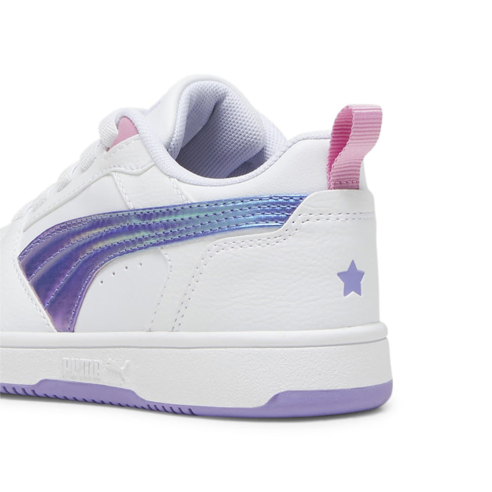 Sneakers Puma Rebound V6 Lo Bouncy Sky Ac ps Bambina - Bianco