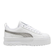 Sneakers Puma Mayze Glitter jr Ragazza - Bianco