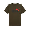 uomo puma t shirt dark olive 586759 3994581