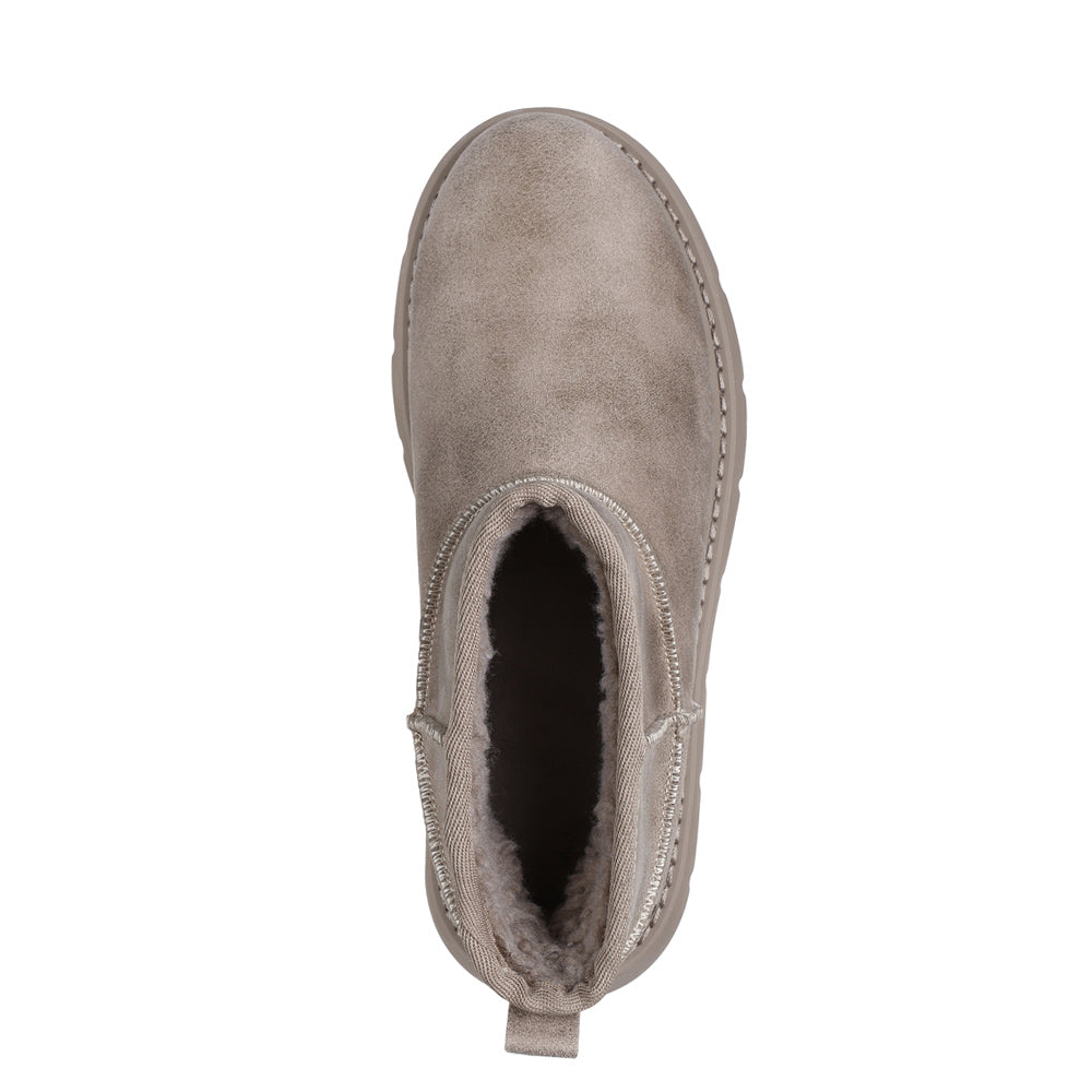 Stivaletto Skechers Keepsakes - Snow Bird Donna - Beige