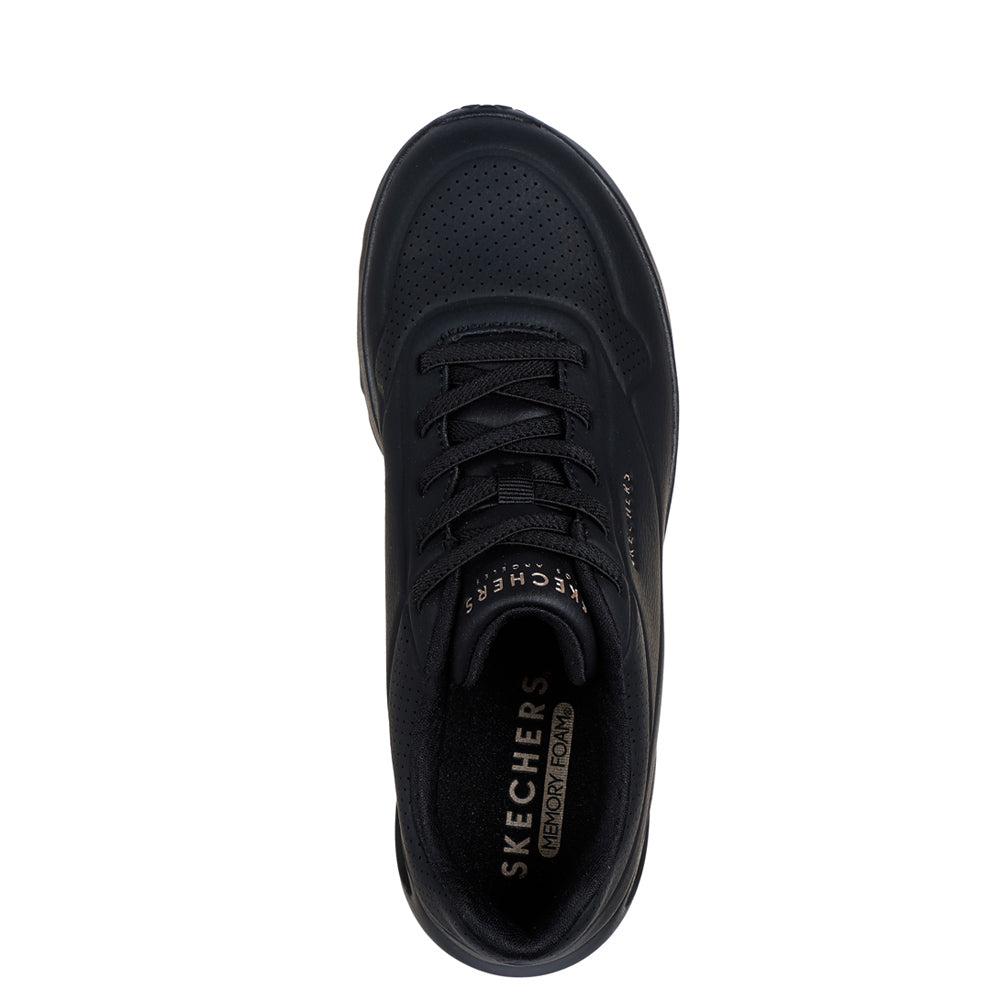 Sneakers Skechers Uno Lite - Lite Work Donna - Nero