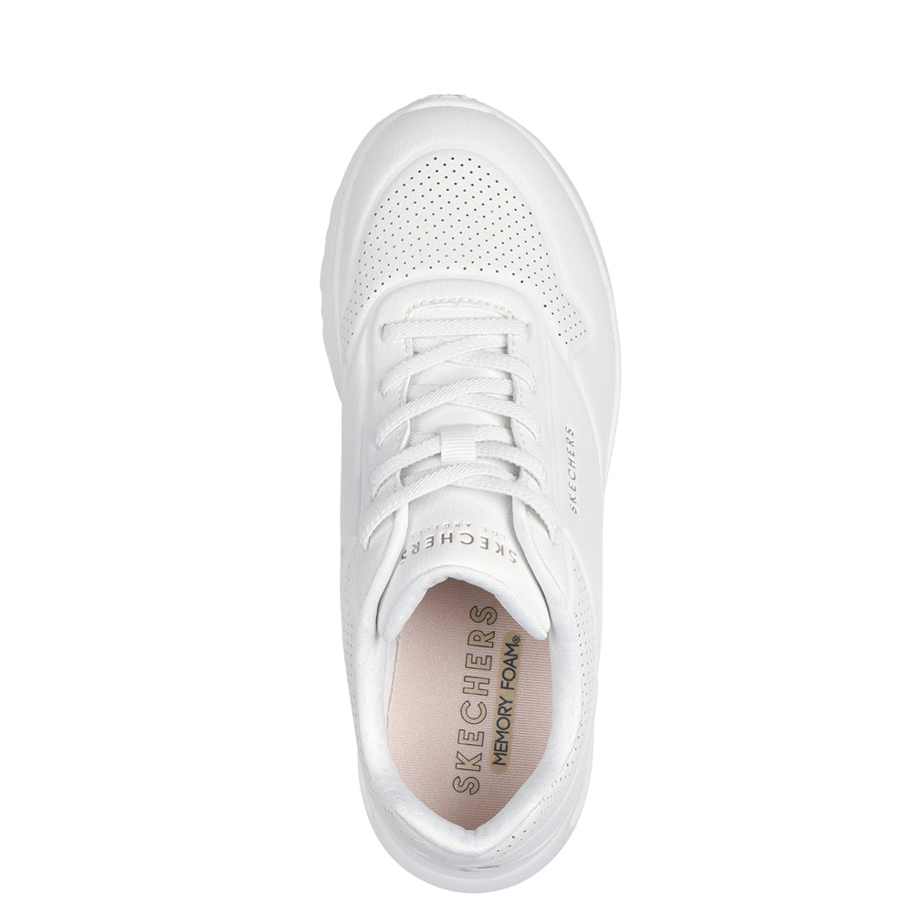 Sneakers Skechers Uno Lite - Lite Work Donna - Bianco