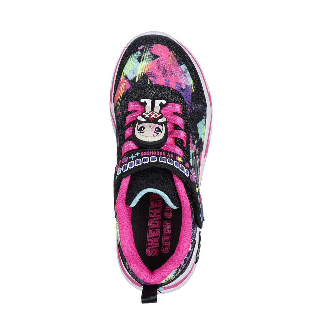 Sneakers Skechers Snuggle Sneaks - Skech Squad Bambina - Nero