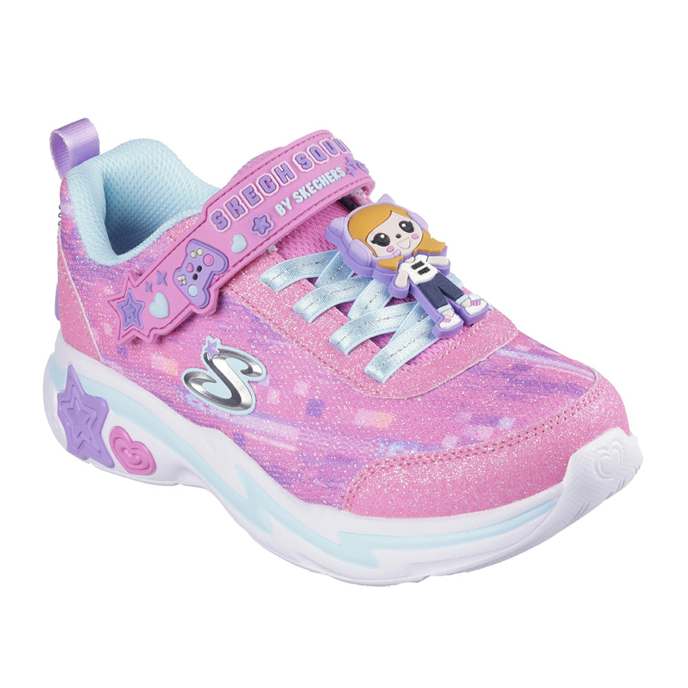 Sneakers Skechers Snuggle Sneaks - Skech Squad Bambina - Rosa