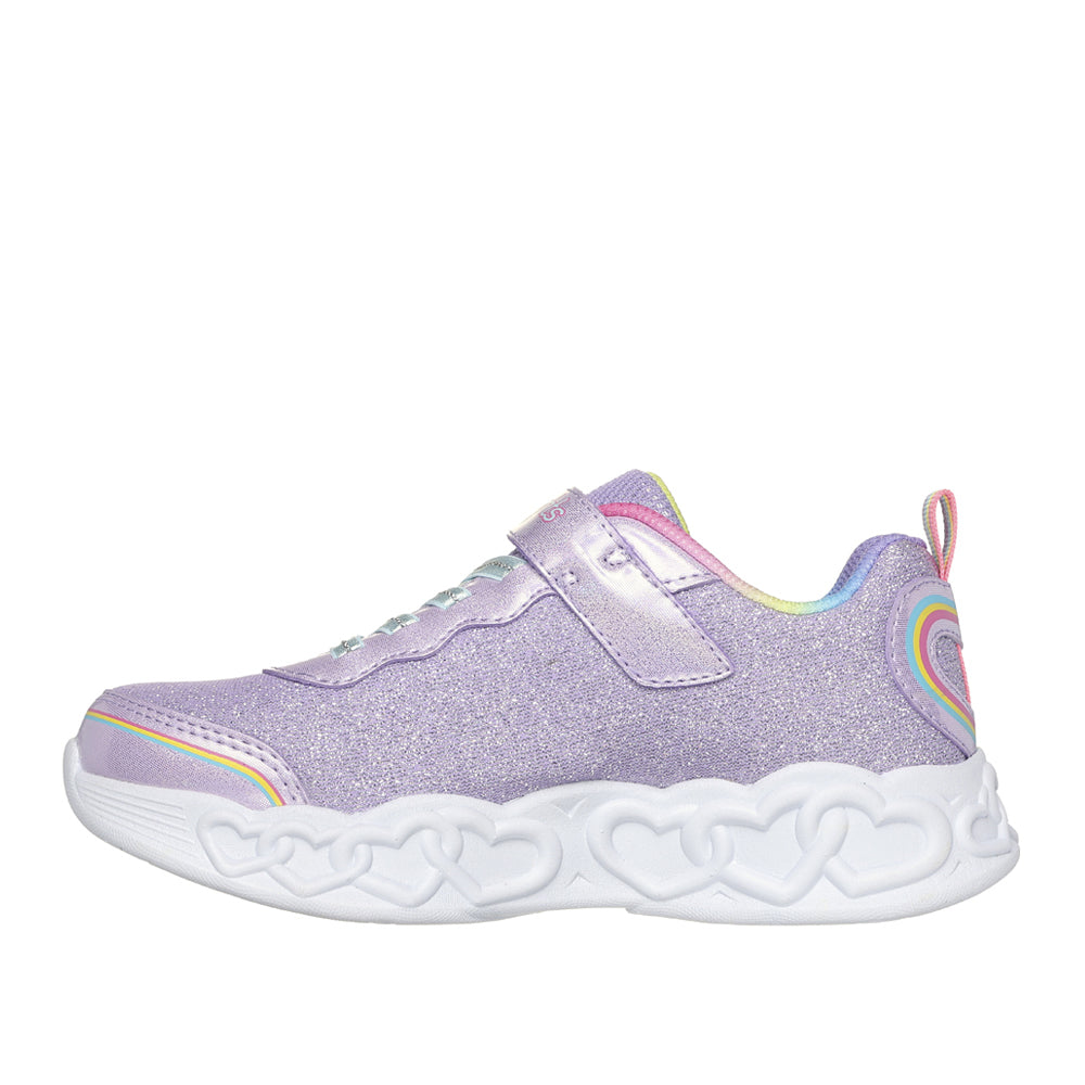 Sneakers Skechers Infinite Heart Light Bambina - Rosa