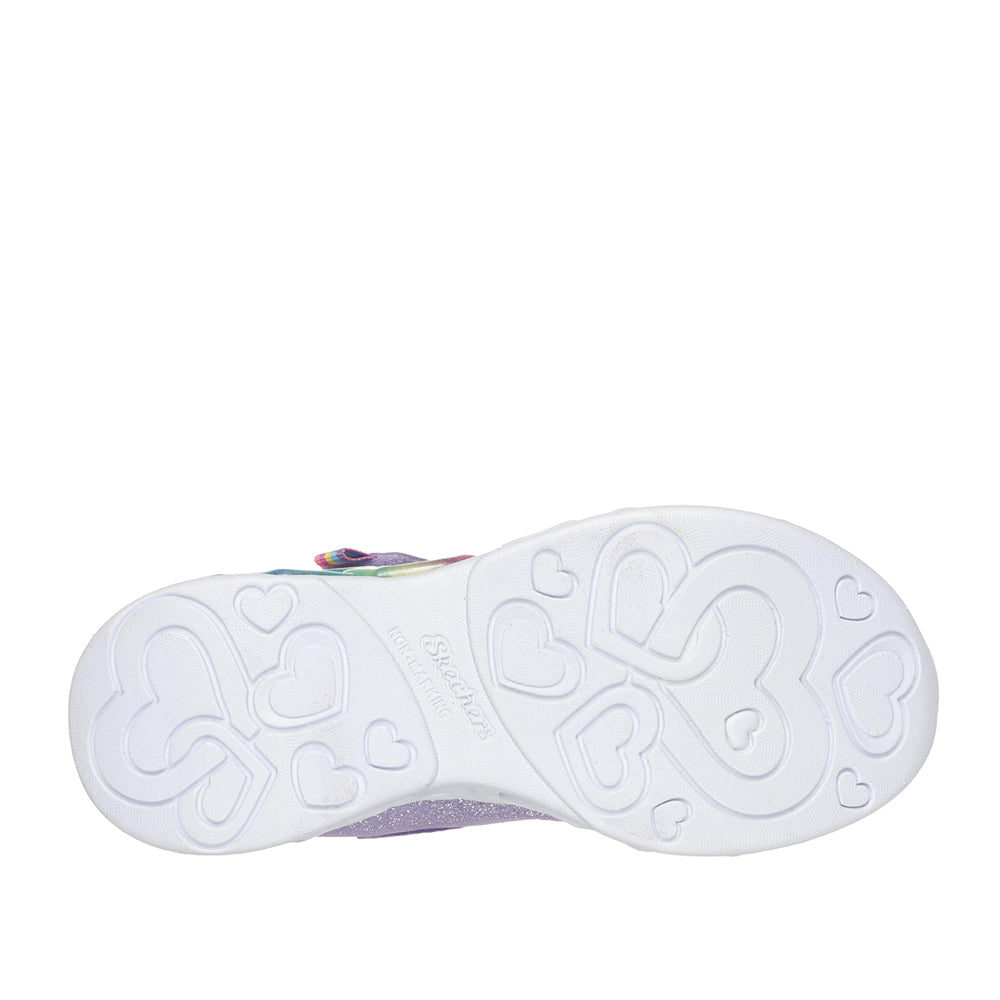 Sneakers Skechers Infinite Heart Light Bambina - Rosa