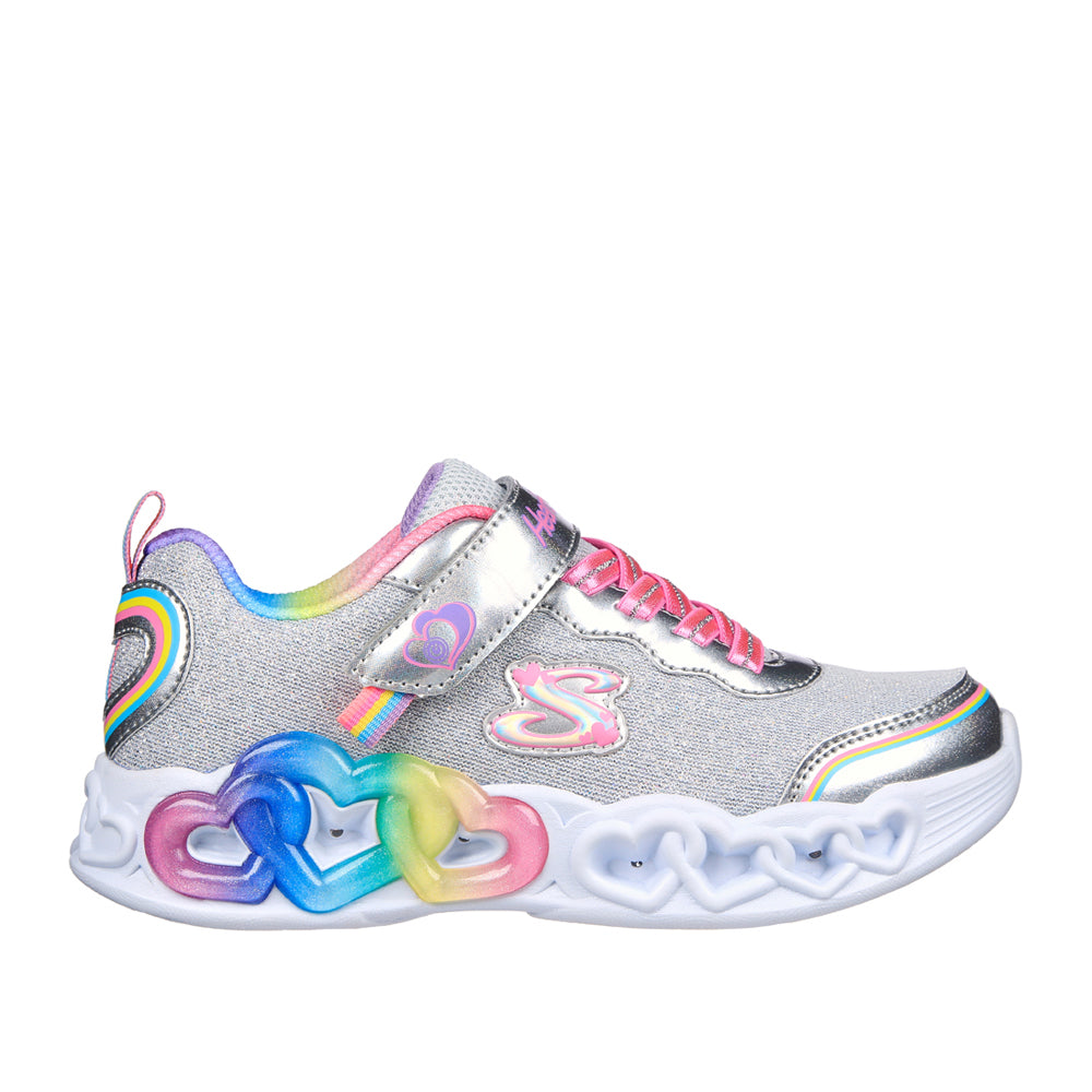 Sneakers Skechers Bambina - Silver Multi