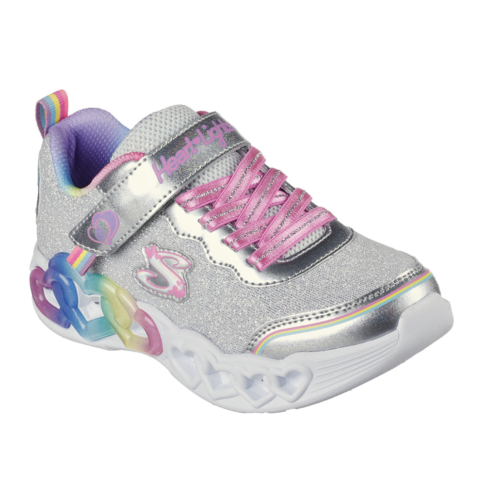 Sneakers Skechers Bambina - Silver Multi