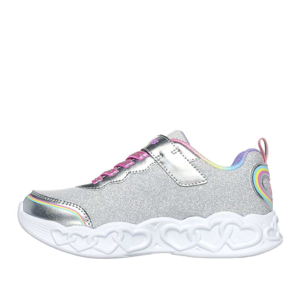 Sneakers Skechers Bambina - Silver Multi