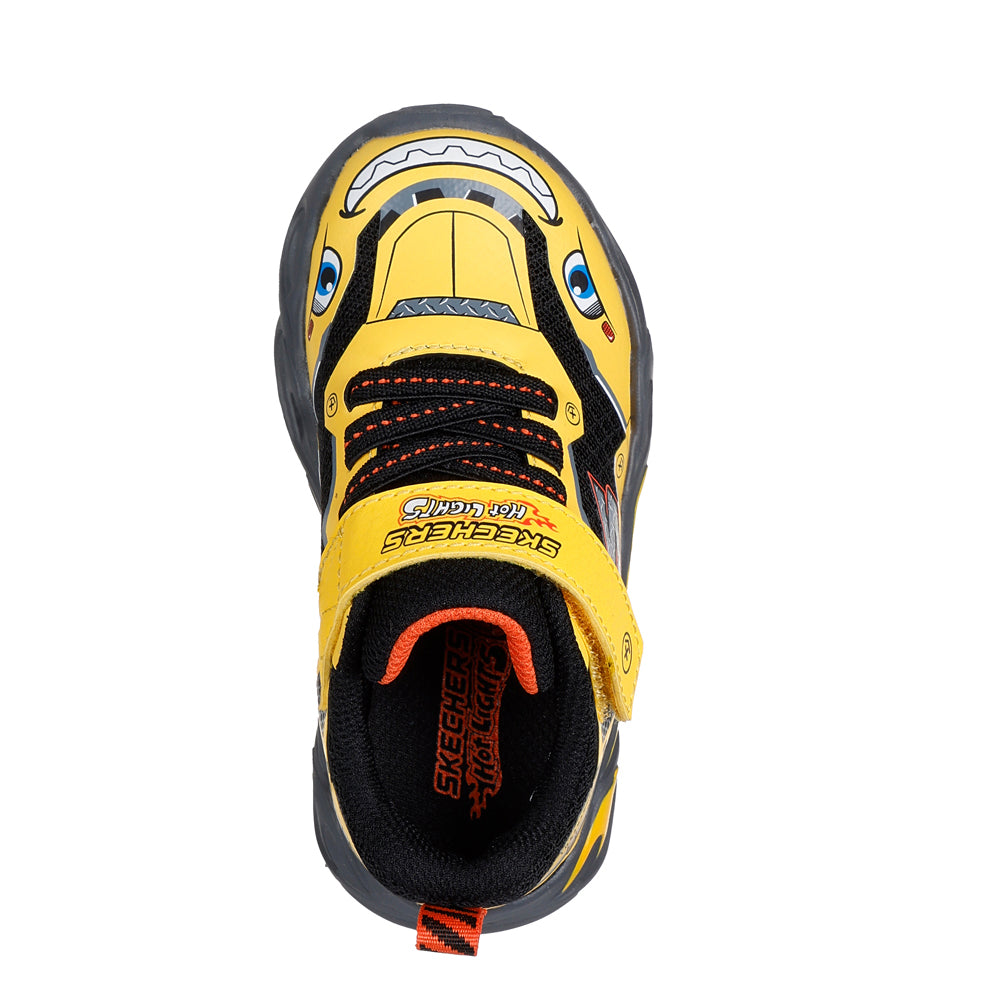 Sneakers Skechers ThermO-Flash - Truck Trooper Bimbo - Giallo