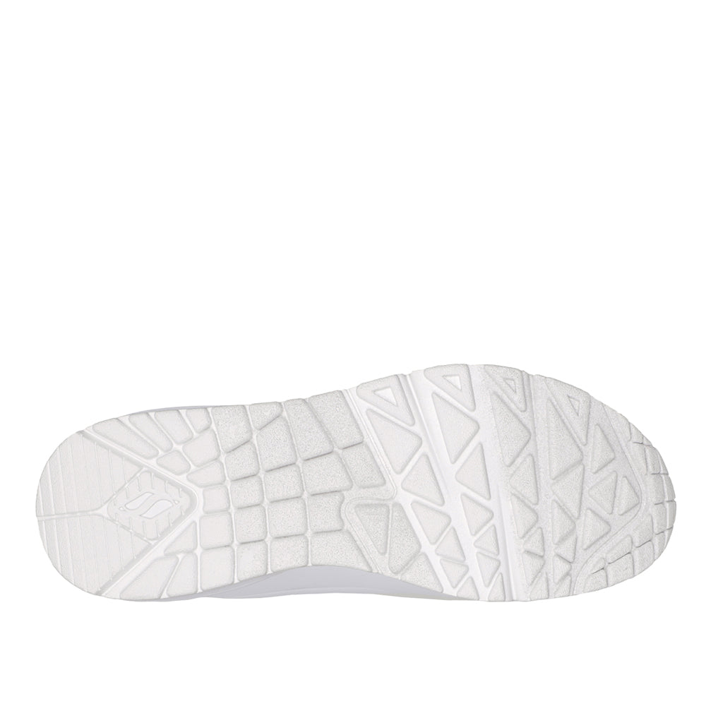 Sneakers Skechers Uno - Stand On Air Donna - Bianco