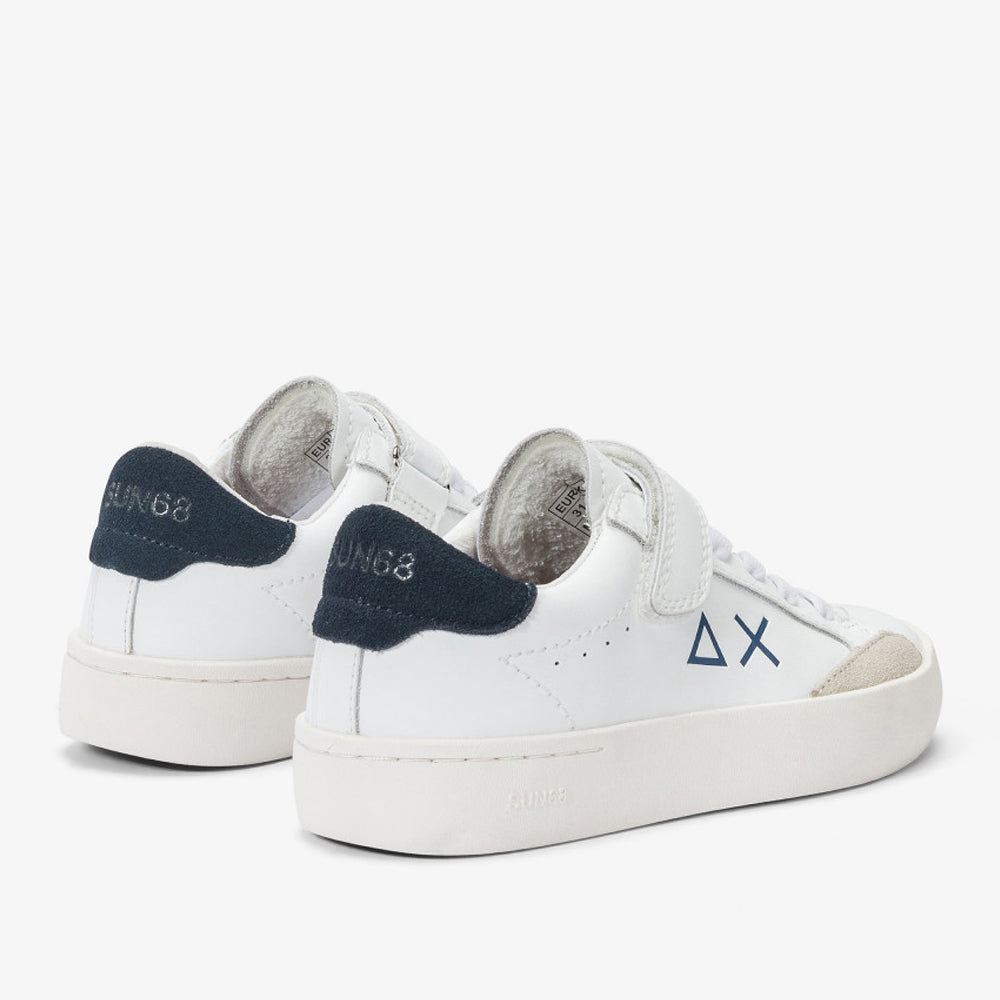 Sneakers Sun68 Street Bambino - Bianco
