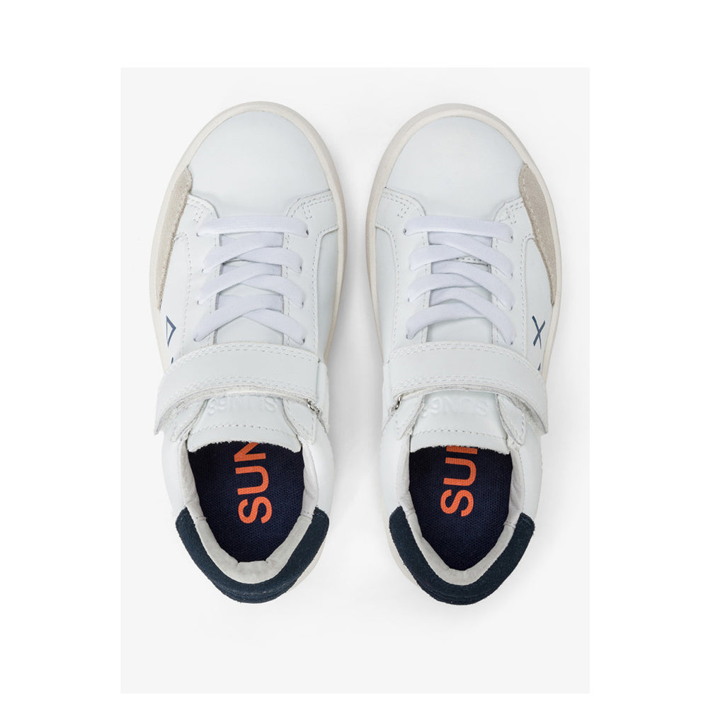 Sneakers Sun68 Street Bambino - Bianco
