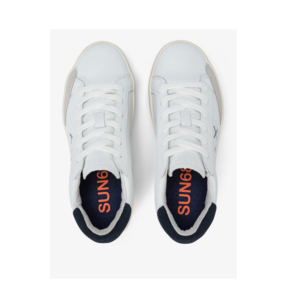 Sneakers Sun68 Street Bambino - Bianco