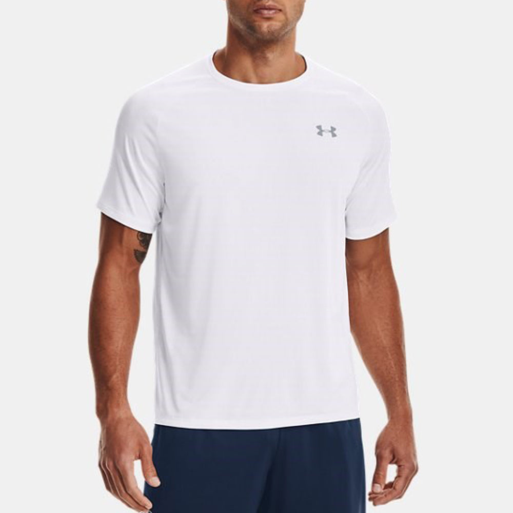 T-Shirt Under Armour Uomo - Wht/Ovg