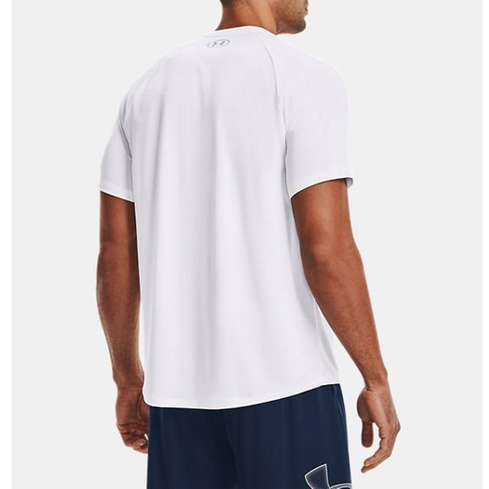 T-Shirt Under Armour Uomo - Wht/Ovg