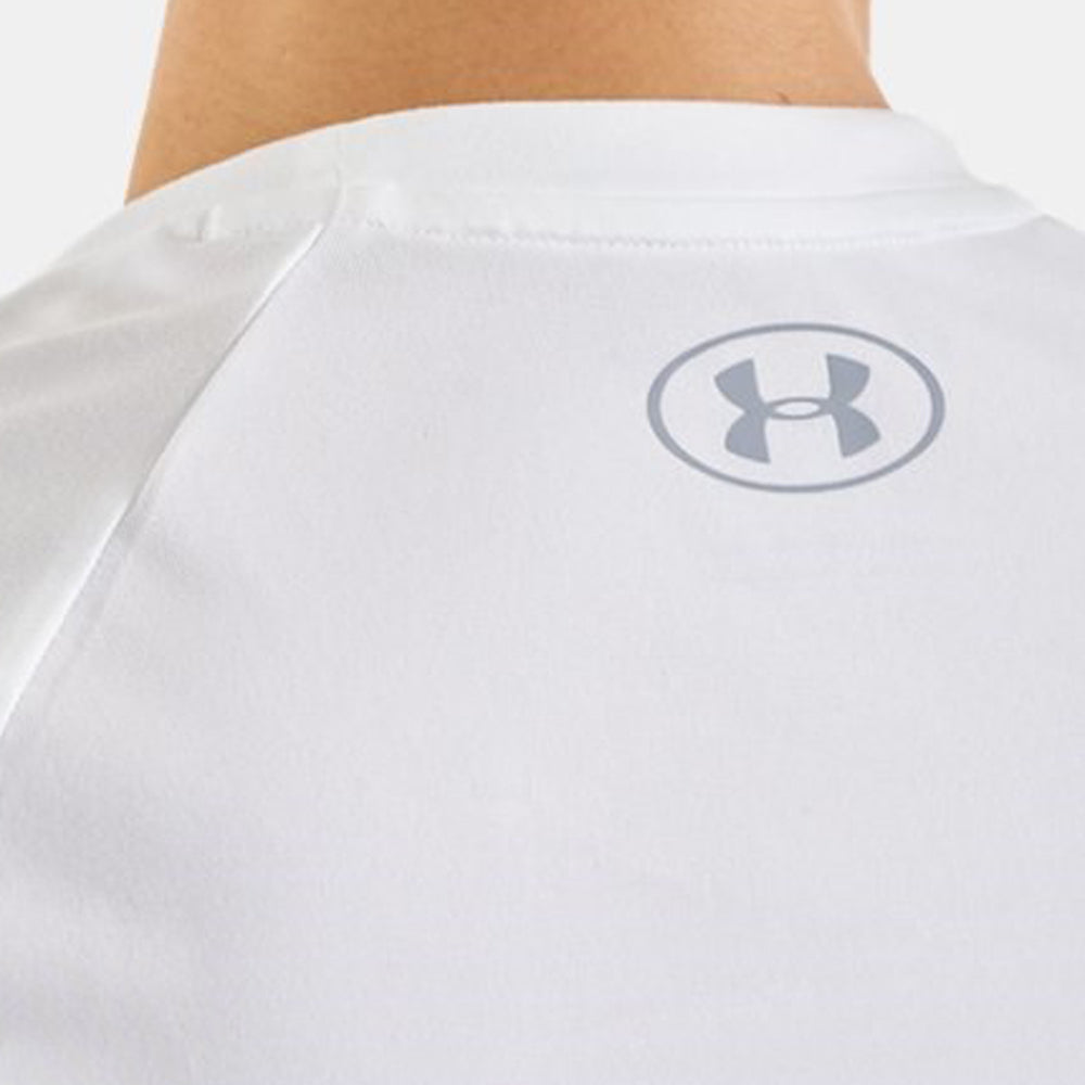 T-Shirt Under Armour Uomo - Wht/Ovg