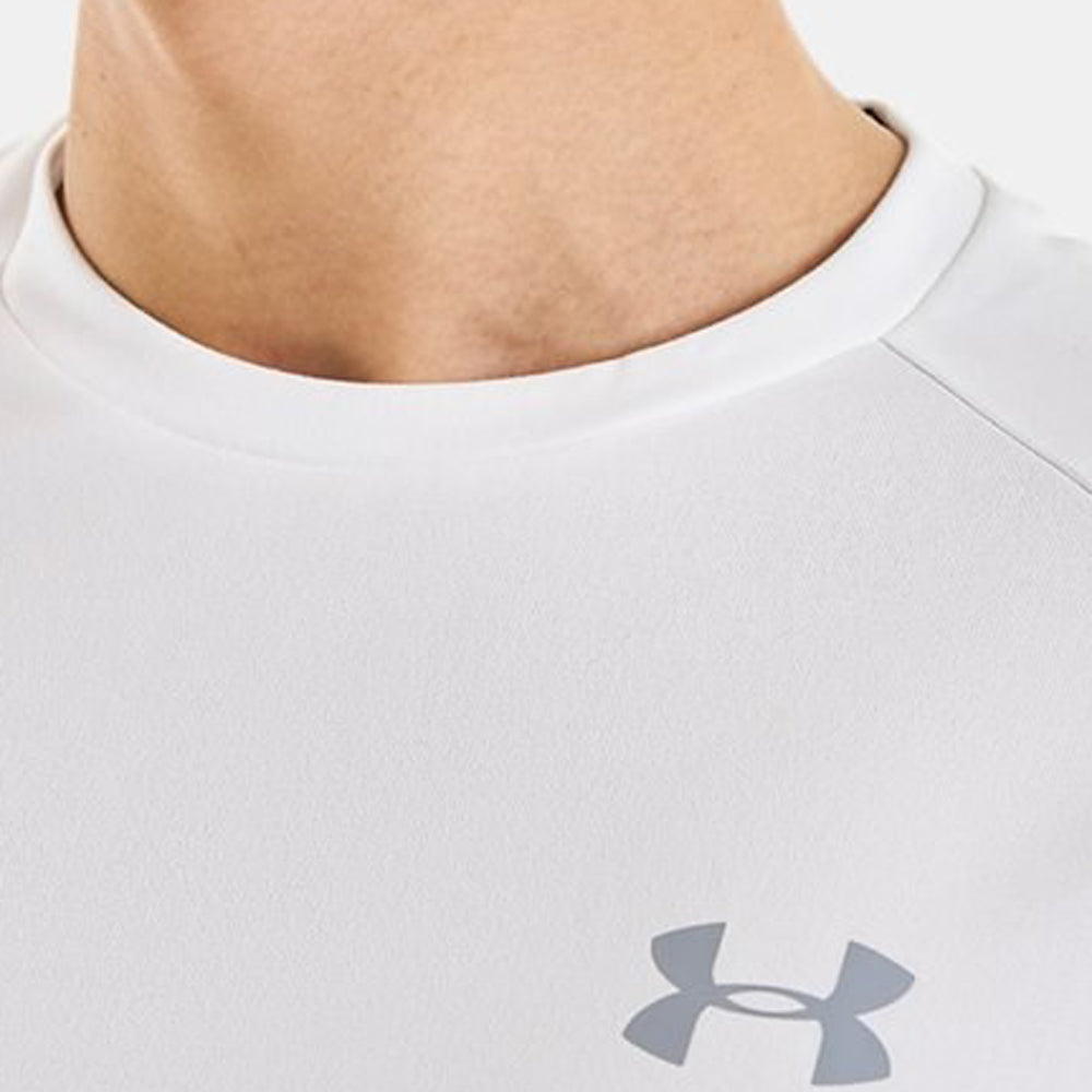 T-Shirt Under Armour Uomo - Wht/Ovg