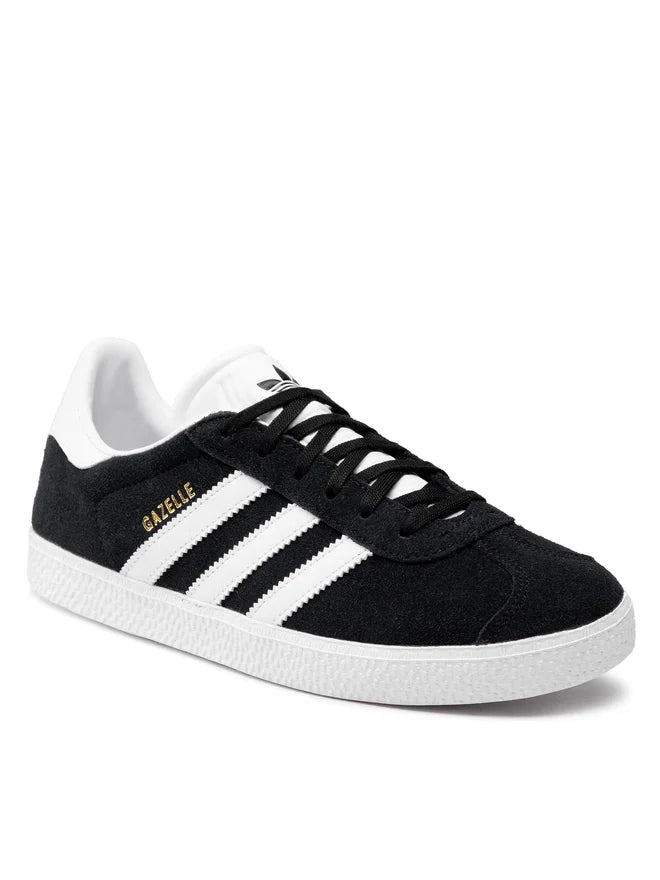 Sneakers Adidas Originals Gazelle J Unisex Ragazzo - Nero