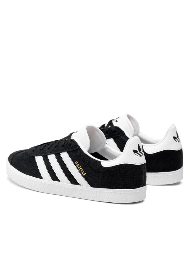 Sneakers Adidas Originals Gazelle J Unisex Ragazzo - Nero