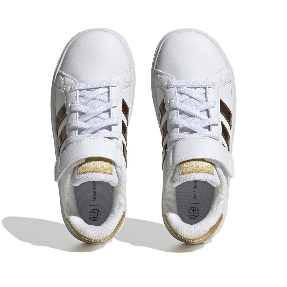 Sneakers Adidas Grand Court 2.0 el Bambino - Bianco