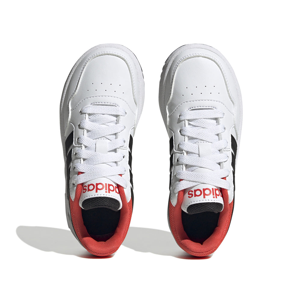 Sneakers Adidas Hoops 3.0 K Bambino - Bianco