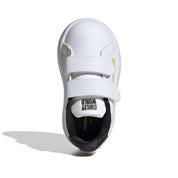 Sneakers Adidas Advantage Smiley Cf I Bimbo - Bianco