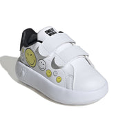 Sneakers Adidas Advantage Smiley Cf I Bimbo - Bianco