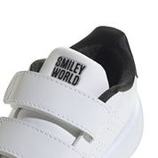 Sneakers Adidas Advantage Smiley Cf I Bimbo - Bianco