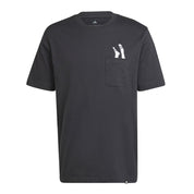 T-Shirt Adidas Uomo - Nero